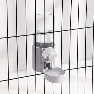 1Pc automatic dispensing pet feeder, hanging water bottle and bird feeding container, thermoplastic polyester bird cage feeding accessories