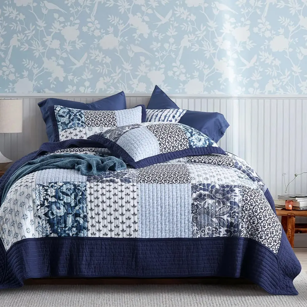 Blue Luxury Patchwork
