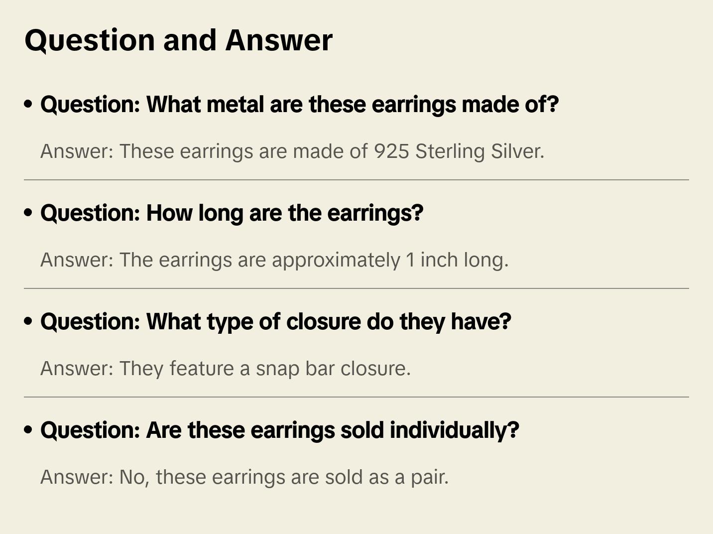 Elephant Charm Huggie Earring