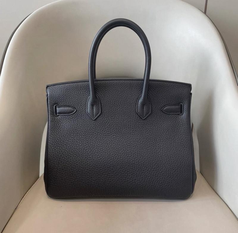 Pre-owned HERMÈS leather Tote Bags Hermes Birkin 30 Bag togo leather