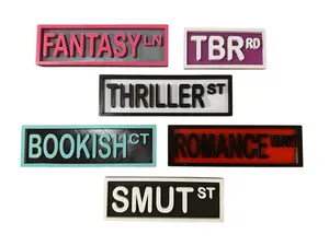 Bookish Street Signs, Bookshelf Decor, Bookish Merch, Book Decor Bookish Street Signs, Bookshelf Decor, Bookish Merch, Book Decor