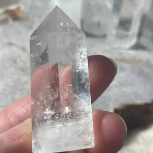 Quartz Crystal Small Generator Tower 1.8-2 inch