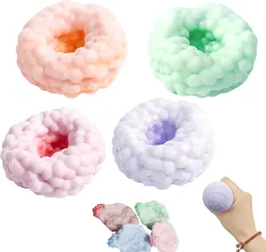 KIDGENIUS Crunchy Beads Stress Ball | Satisfying Fidget Toy for Stress Relief  Anxiety Relief & Sensory Play