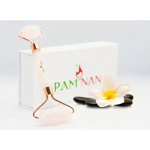 Facial Massage Roller Rose Quartz