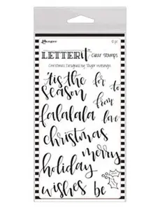 Letter It™ Clear Stamp Set - Christmas