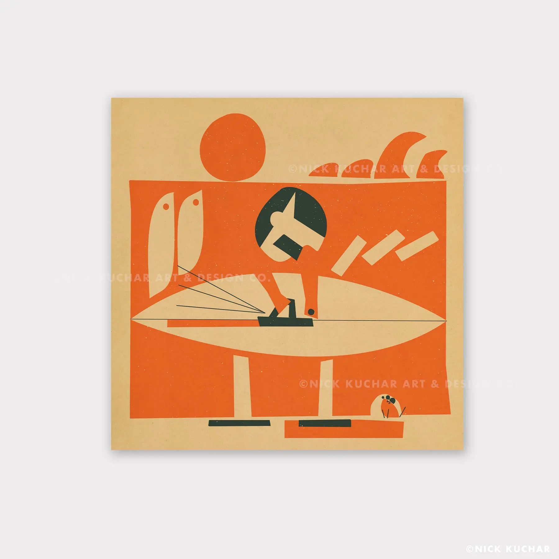 The Creator - 12x12 Limited Edition Giclee Print