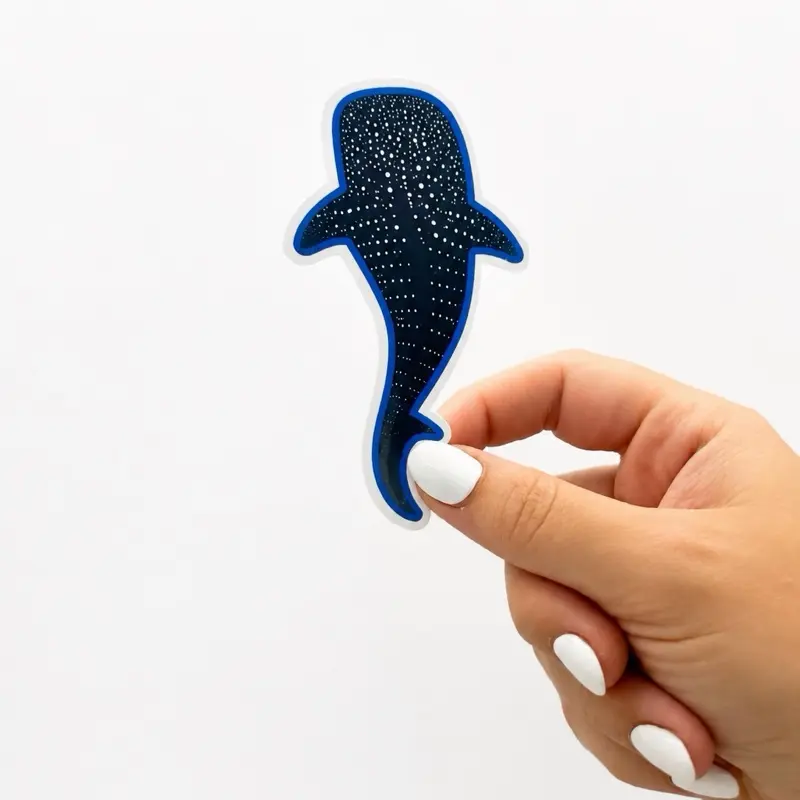 Whale shark sticker