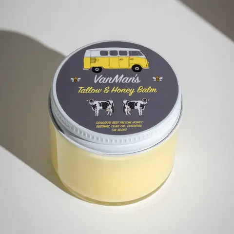 VanMan's Tallow & Honey Face Balm - Classic