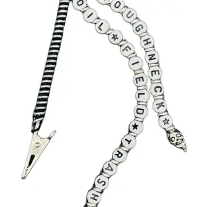 Roughneck Skull Coochie Clip with Distinctive Bead Design and Secure Clip Closure