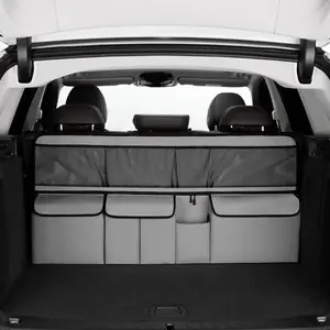 Car Trunk Storage Bag, Multifunctional Car Seat Back Storage Bag, Car Interior Accessories for Car Stowing & Tidying