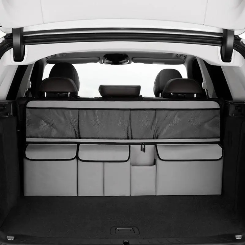 Car Trunk Storage Bag, Multifunctional Car Seat Back Storage Bag, Car Interior Accessories for Car Stowing & Tidying, Auto Interior Accessories, Universal Car Accessories