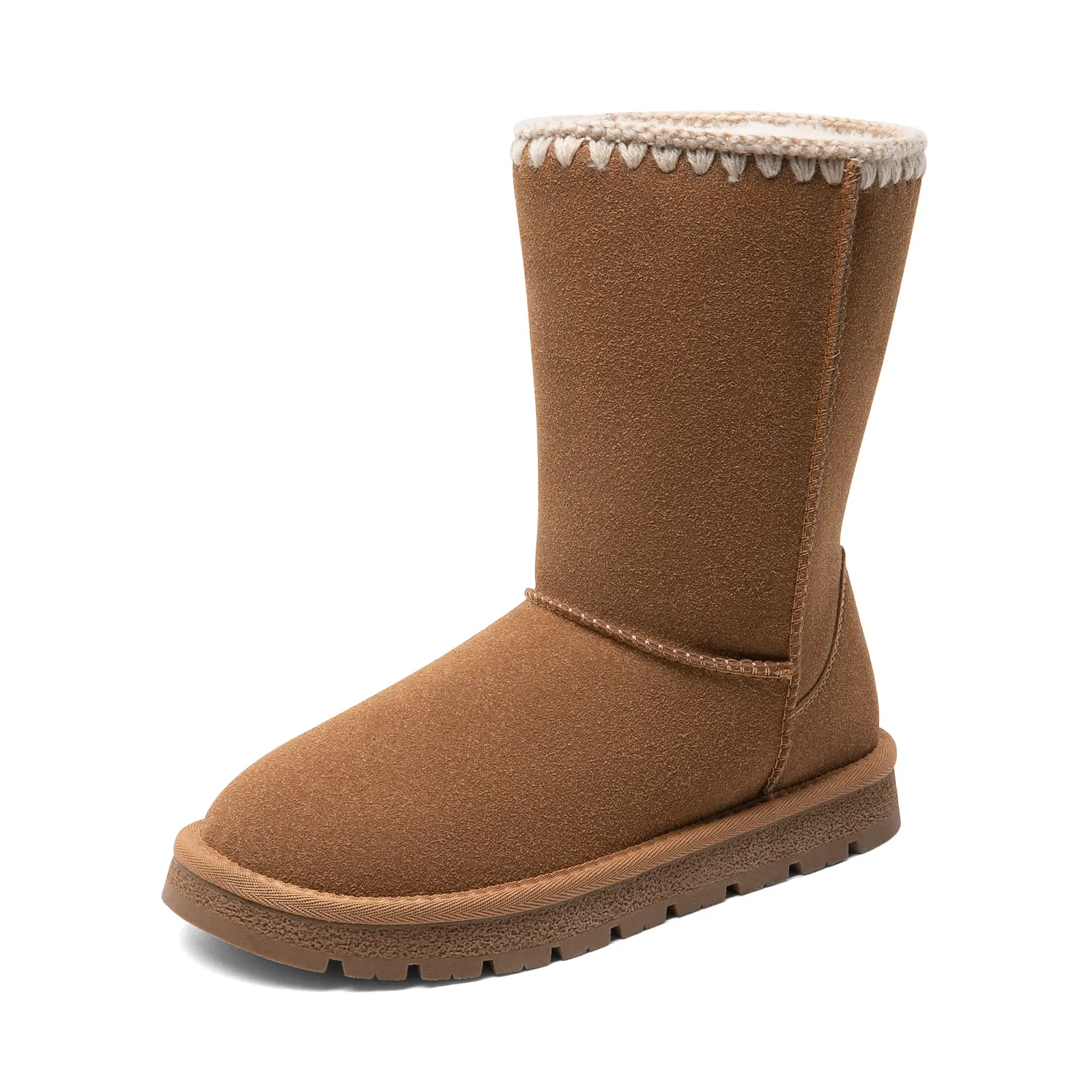 Women Suede Leather Snow Boots Classic Outdoor Indoor Snow Boots Women Suede Leather Snow Boots Classic Outdoor Indoor Snow Boots