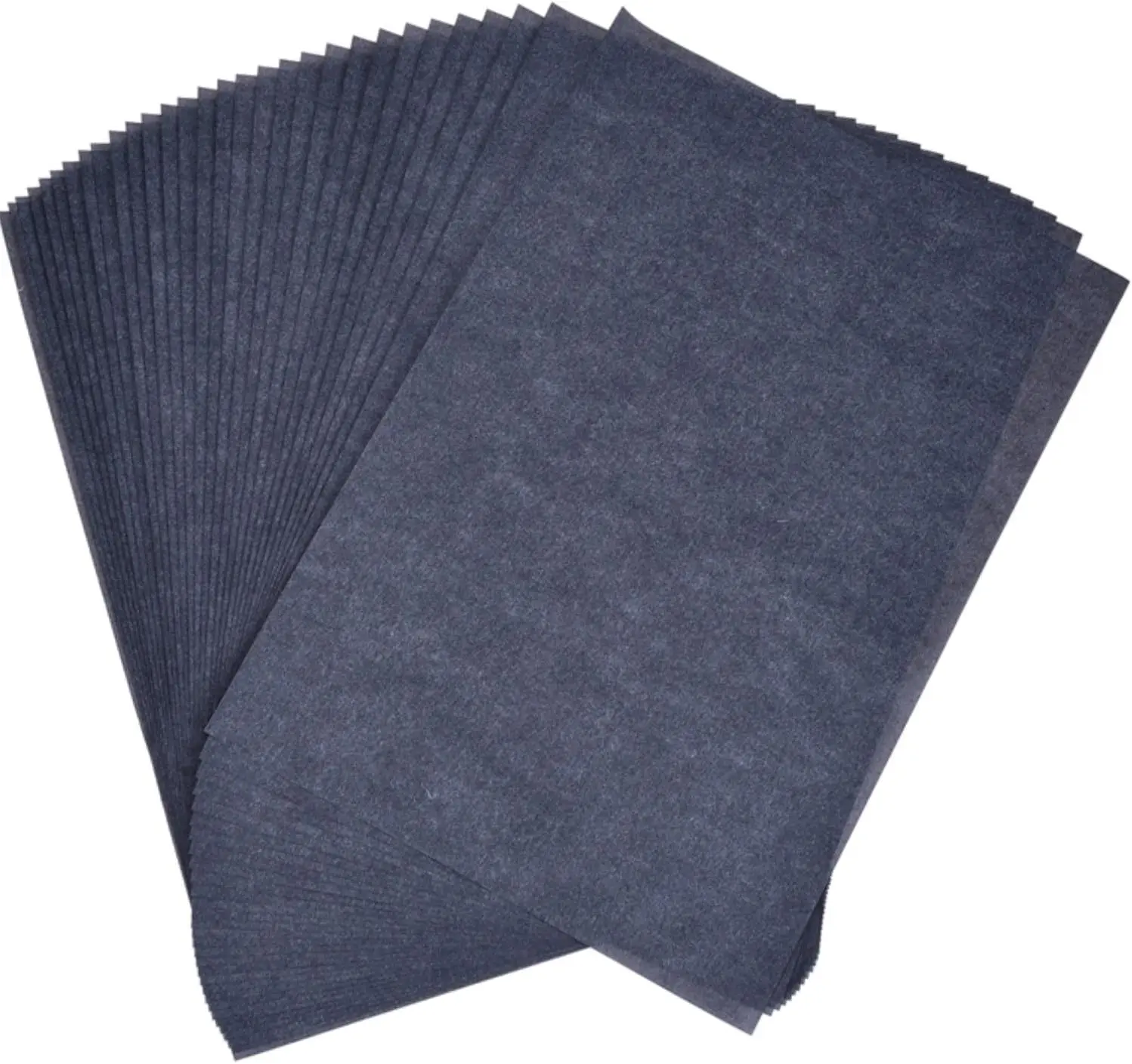 30 Pcs Carbon Papers for Tracing, 8.5 x 11 Inches, Black Graphite Transfer Paper, Reusable Erasable Sheet, Carbon Copy Tracing Paper for Canvas Wood Fabric Artist Lettering Sketching