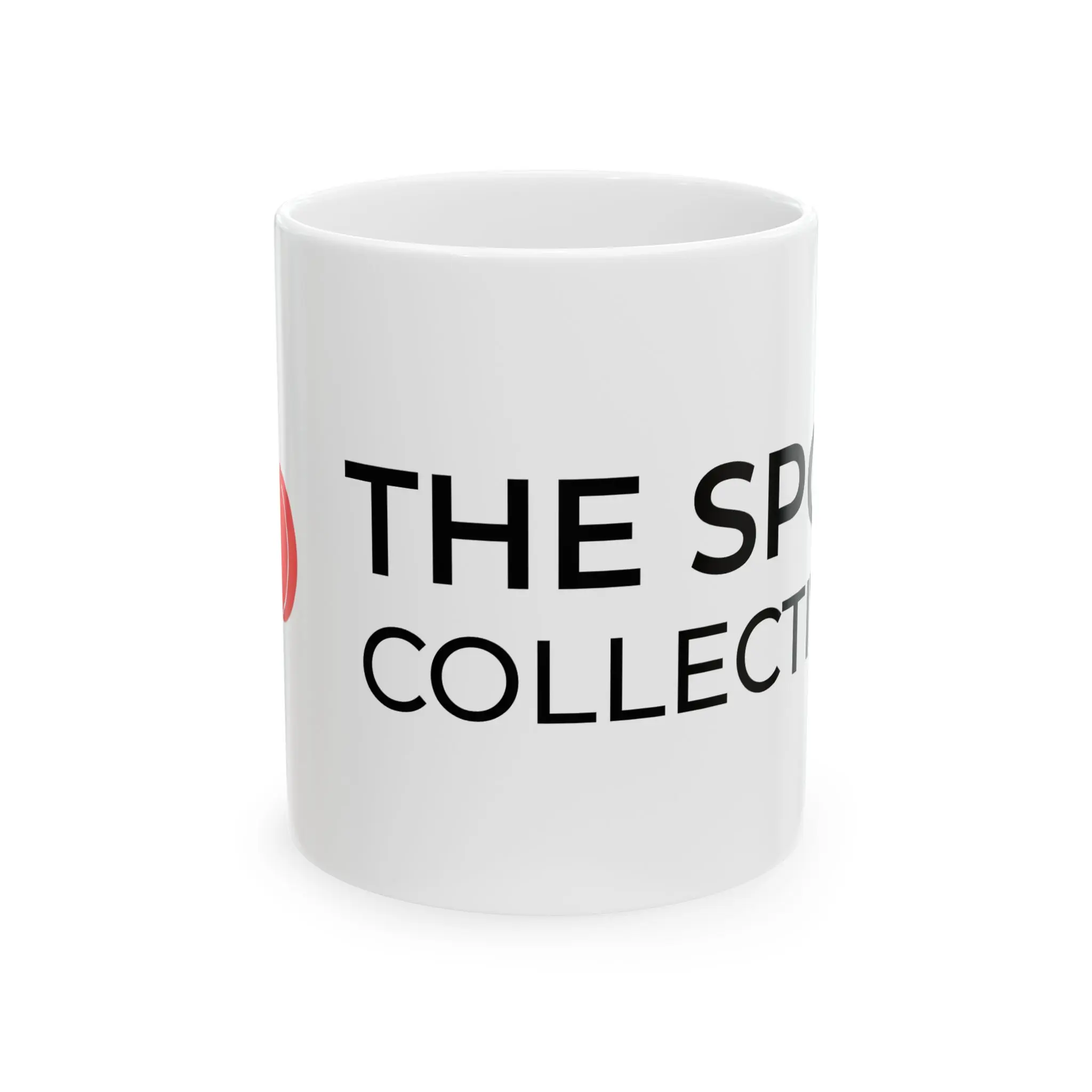 The Space Collective Logo Ceramic Mug — 11oz & 15oz Coffee Tea Cup