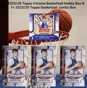 Basketball Break 328 - 2025/26 Topps Chrome Basketball 4 Box PYT