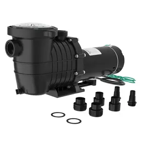 Garvee Swimming Pool Pump with Strainer Basket for Above Ground Pool