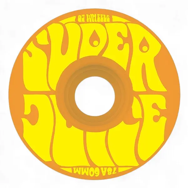 OJ Super Juice Skateboard Wheels - 60mm, 78a Durometer, Skateboarding, Smooth Rubber