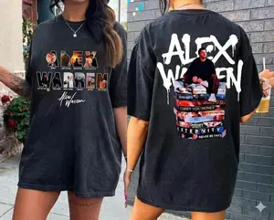 Alex Warren Music Concert 2026 Inspired Shirt, Vintage Alex Warren Music Tour 2 Sided Shirt Alex Warren Merch 2026, Fan Gift