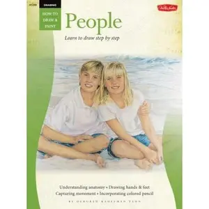 USED-Drawing: People with Debra Kauffman Yaun: Learn to Draw Step by Step by Kauffman Yaun, Debra (Paperback)