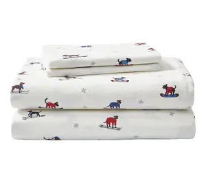 Eddie Bauer Ski Patrol Cotton King Sheet Set