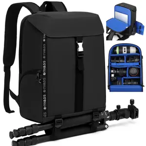 Camera Backpack Large Capacity - Water Resistant Multi Compartment For DSLR Laptop Drone Men Women