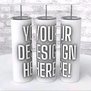 Customizable Tumbler - Personalize Your Design Here! - Ideal for Drinks & Beverages - Perfect for Gifts & Daily Use