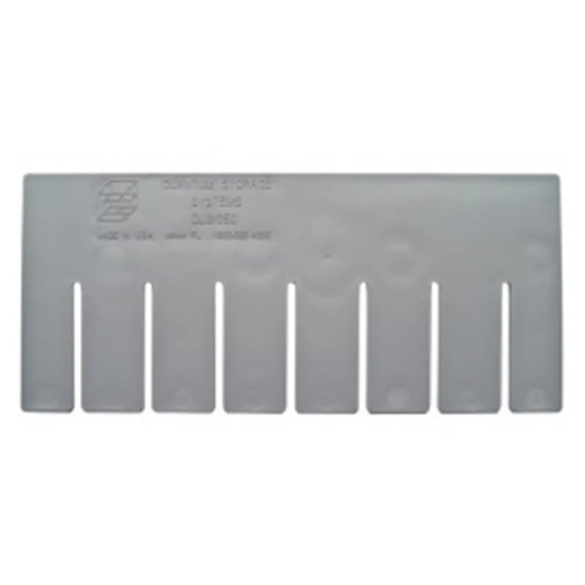 212 MAIN Short Divider for DG91050 Containers, Customizable Compartmentalizing Organiser, Quantum Storage DS91050 Model, Pack of 6