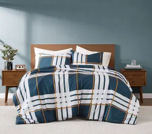 Truly Soft Henry Plaid 2 Piece Twin XL Duvet Set