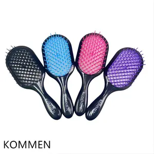 KOMMEN 2024 NEW Hair brush Air cushion Comb Massage comb Hollow wet curly hair brush Barber styling tools Haircare Heatless Pack
