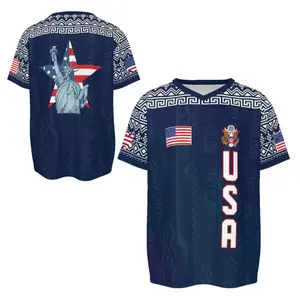 2026 Men's USA Soccer Jersey, America Fan Jersey with Statue of Liberty Design, Perfect Soccer Game Day Outfit, Gift for Him