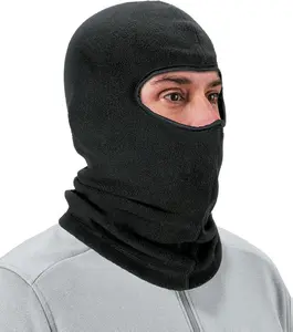 Balaclava, Winter Face Mask, Thermal Black Fleece, Ergodyne N-Ferno 6821