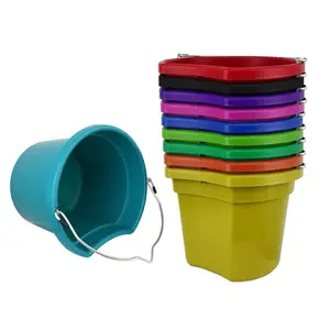 8 Qt. Flat Back Bucket, Color choice 8 Qt. Flat Back Bucket, Color choice