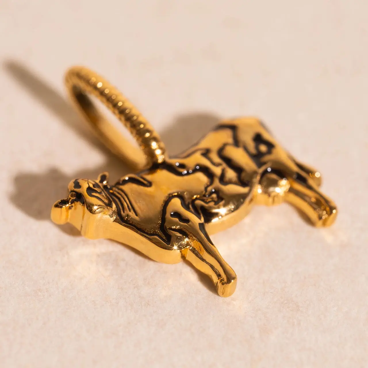 Cow Necklace Charm Cow Necklace Charm