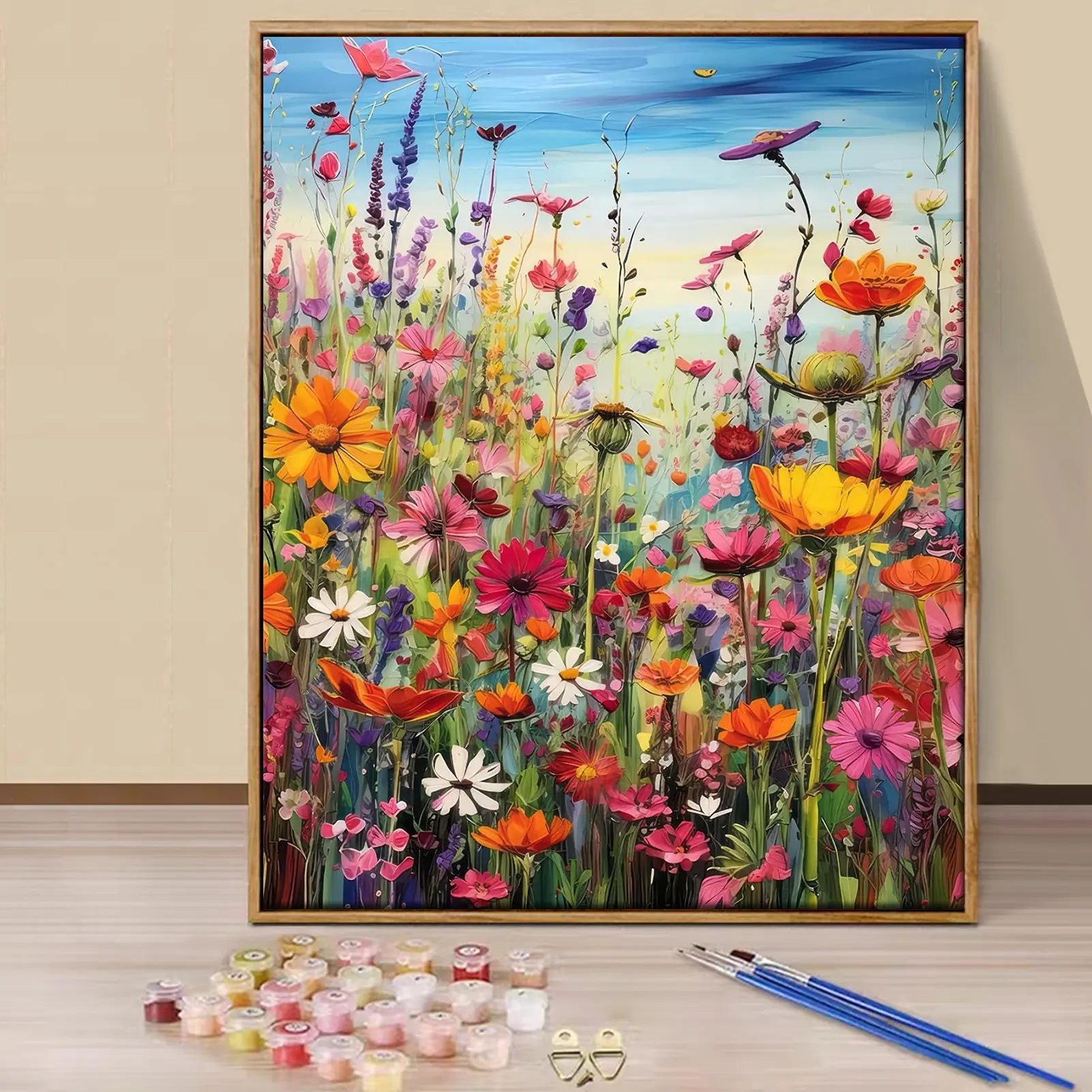 Paint By Numbers Kit for Adults Beginners - 16x20inch/40x50cm Color Canvas, Easy DIY Witch Theme Acrylic Painting Set, DIY Painting Supplies - Perfect for Home Decor & Perfect Gift Option for Birthdays, Mother's Day, Father's Day, Christmas, Without Frame