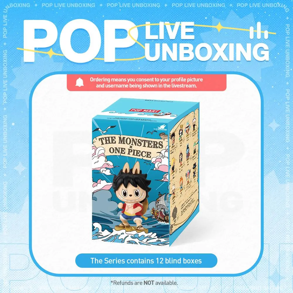 [POP NOW]THE MONSTERS × One Piece Series Figures POP MART