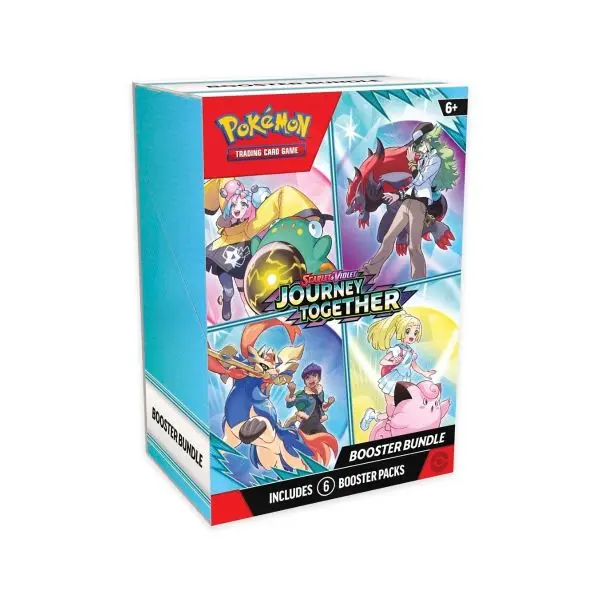 [SEALED] Pokemon TCG: Scarlet & Violet - Journey Together Booster Bundle [sv9] 6 Packs Per Box