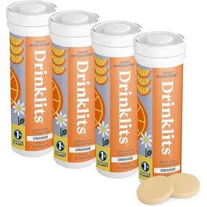 Orange Daily Hydration Tablets (4) Tube Bundle Orange Daily Hydration Tablets (4) Tube Bundle