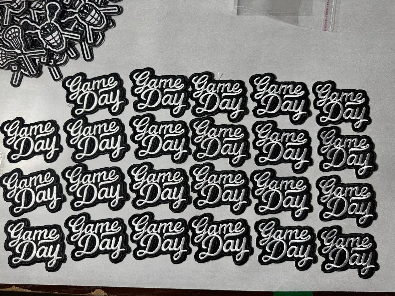 Custom Embroidery Patches Bulk Wholesale - Personalized Iron-On / Sew-On Backing for Brands, Uniforms, Jackets, Hats & Clubs (Custom Logo & Size)