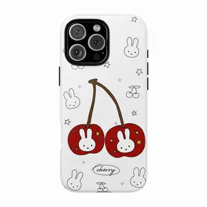 Kawaii Miffy Rabbit Phone Case for iPhone X, 11, 12, 13, 14, 15 & more – SS Galaxy S21 to S25 Ultra, Plus with Suction