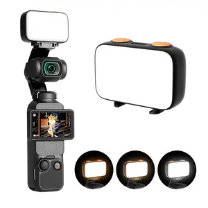 DJI Osmo Pocket 3 portable pocket photography fill light, LED selfie light, action camera flash, selfie video accessory, suitable for Vlog video recording