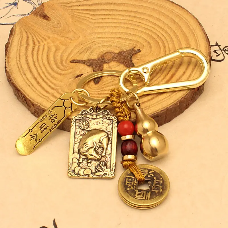 Zodiac cow + alloy buckle