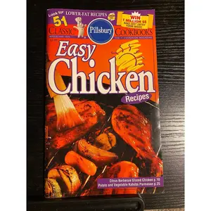Pillsbury Classic Cookbook Booklet August 1995 #174 Easy Chicken Recipes