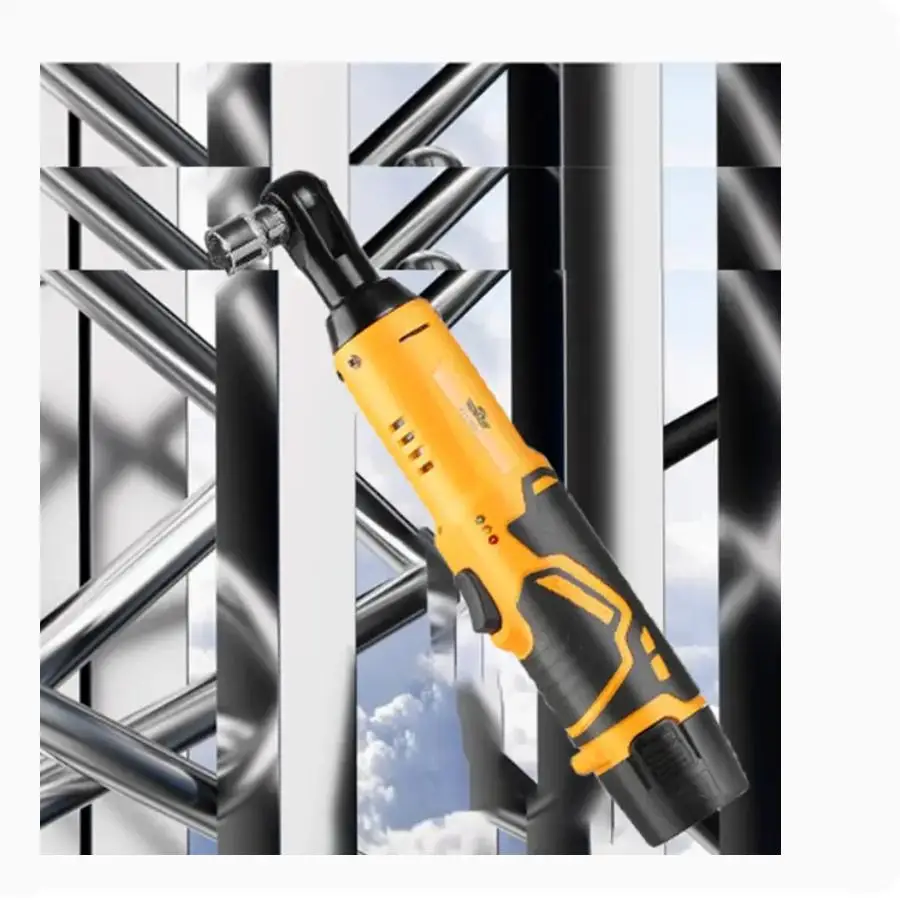 LYUWO Electric Wrench, USB Rechargeable Professional Electric Wrench for Car, Home, Construction, Repair, 45NM 3/8'' Ratchet Wrench