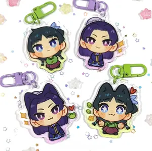 Kusuriya No Hitorigoto (The Apothecary Diaries) Maomao And Jinshi Keychain! Kawaii Keychain Acrylic Charms, Small, Meaningful, And Full Of Character, Unique Keychains That Add Charm To Every Bag And Key.
