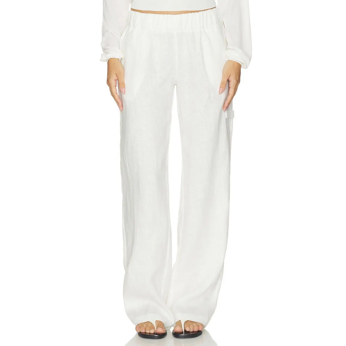 NIIHAI The Dove Trouser in White