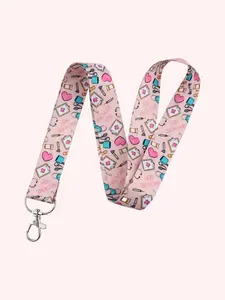 Medical Theme Lanyard for Nurses and Doctors, Cartoon Design ID Card Holder, Cute Lanyards for id badges, Perfect Gift for Nursing Students and Healthcare Professionals