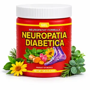 VIRAL Neuropatia Diabeti Gel 4.4oz (125g) –Natural Relief Massage Gel– 4.23 oz (120 g) – Neuropathy Massage Body Oil Targeted Cooling Sensation for Back, Knees, Neck & Shoulders – with Pine Extract – 100% Natural