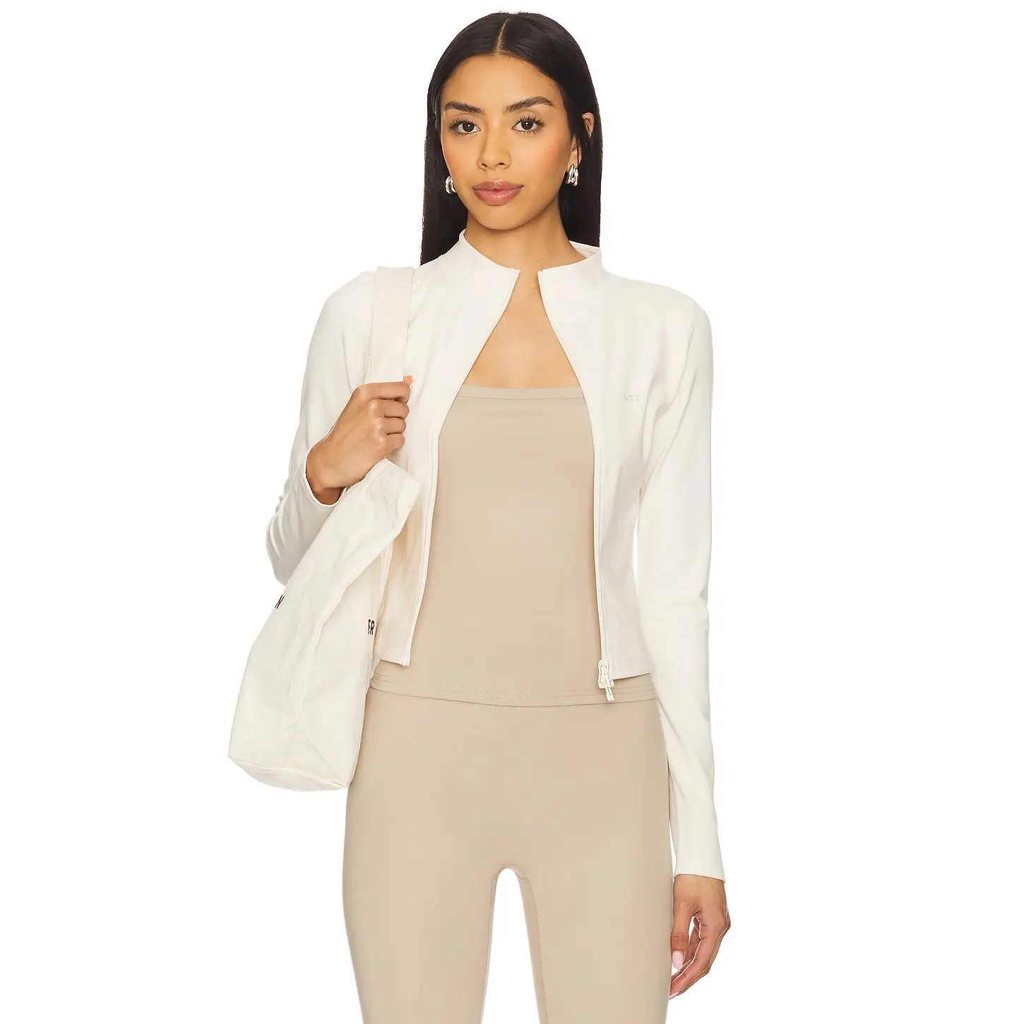 437 The Curve Jacket in Cream