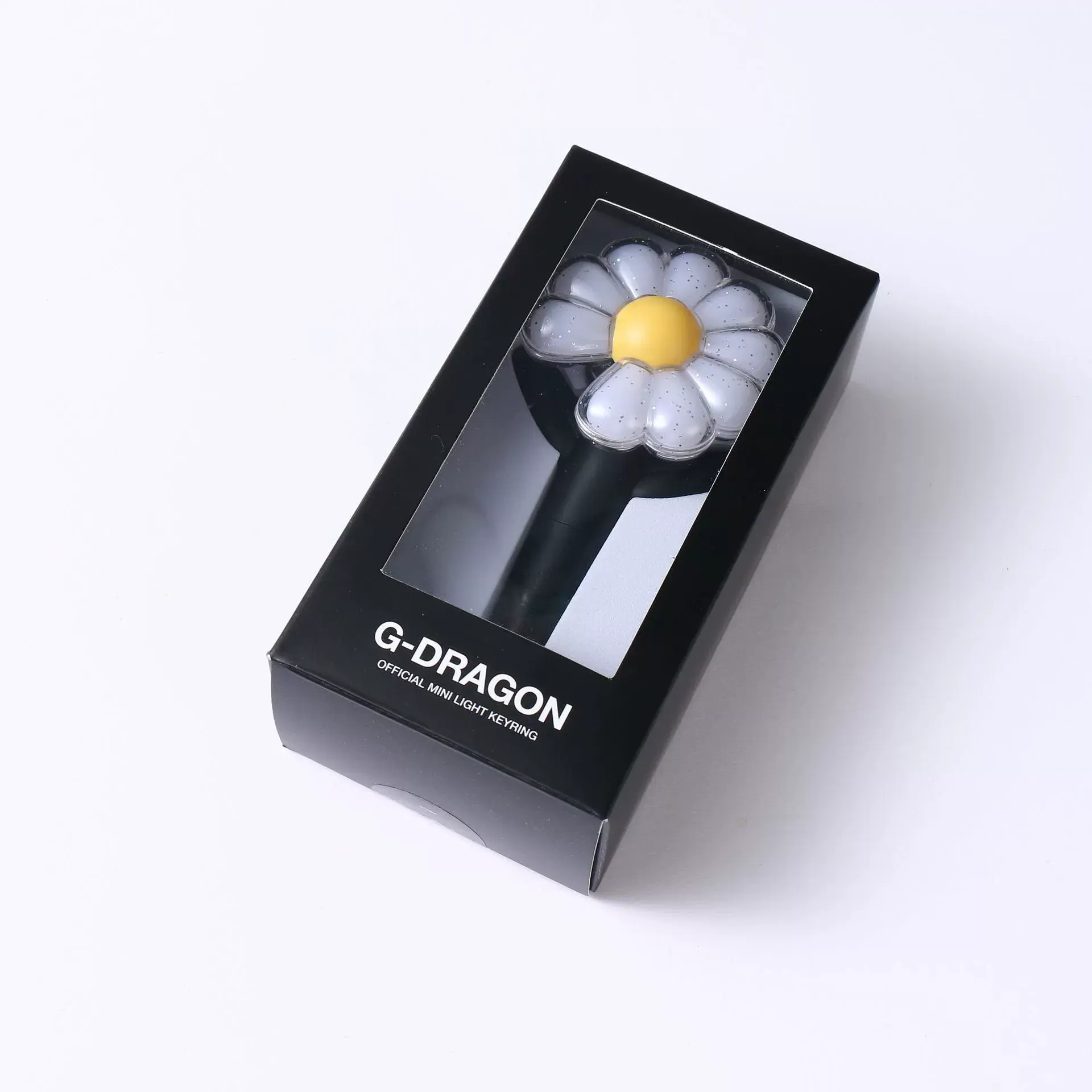 Kpop BIGBANG GD Mini Light Stick Keychains G-DRAGON Daisy Electronic Lights Bag Pendant Keyrings for Women Girls Gifts