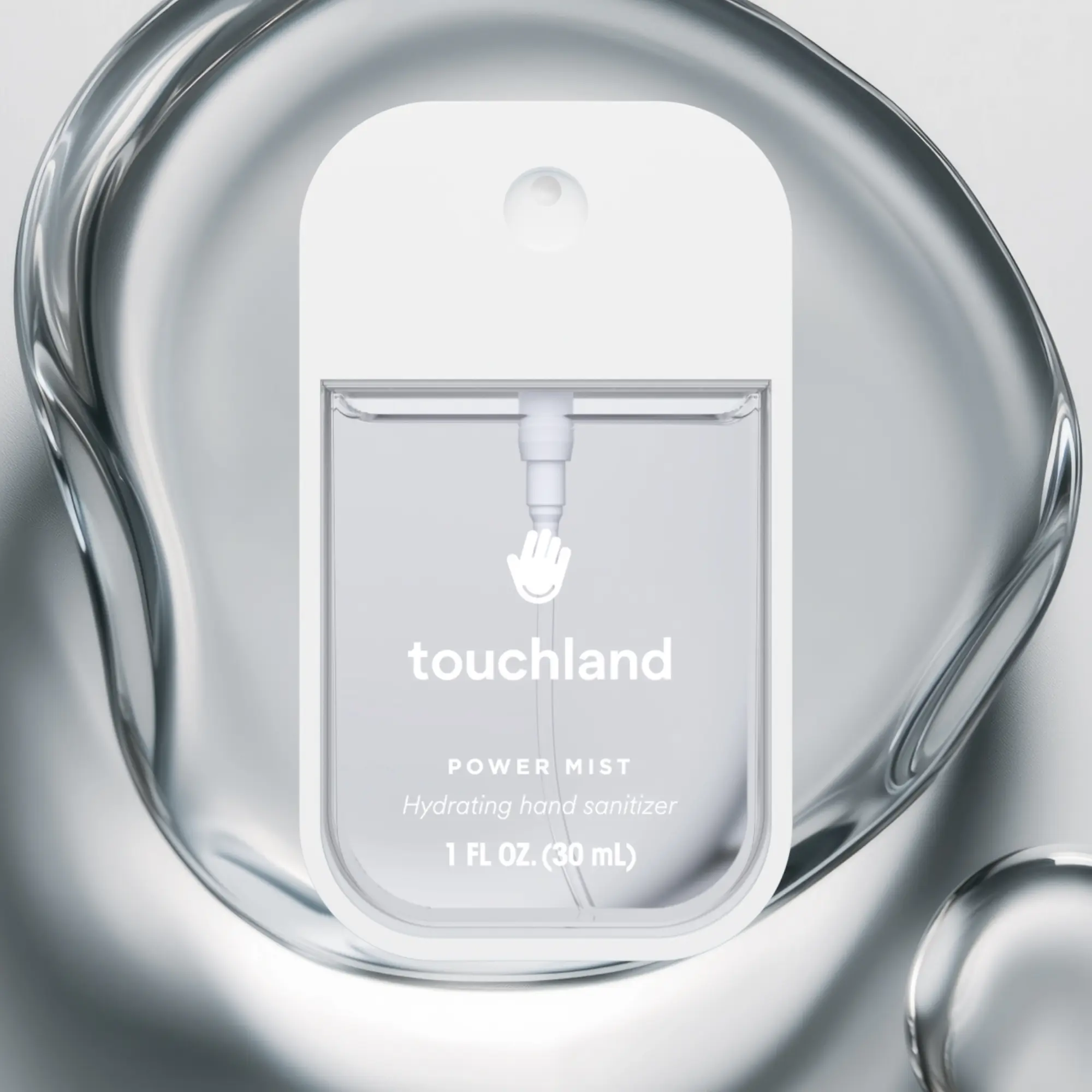 Touchland Unscented Power Mist Hand Sanitizer, Hydrating, Sanitizing & Delicately Scented, 1 Fl Oz Touchland Unscented Power Mist Hand Sanitizer, Hydrating, Sanitizing & Delicately Scented, 1 Fl Oz